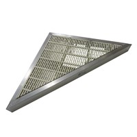 CLASSIC THRUFLOW WHITE TRIANGLE CORNER (L) CLASSIC THRUFLOW WHITE TRIANGLE CORNER (L)