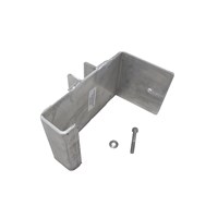 Aluminum Bracket For Mounting 12' Hand Railing to Wave Dock Ramp (Three Needed) Aluminum Bracket For Mounting 12' Hand Railing to Wave Dock Ramp (Three Needed)