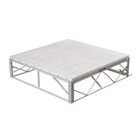 4'X4' Extension Aluminum-Thruflow White 4'X4' Extension Aluminum-Thruflow White