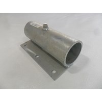 Galvanized X-Large Side Mount Pipe Bracket Galvanized X-Large Side Mount Pipe Bracket
