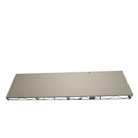 4'X16' Wheel End Only Aluminum-Beige 4'X16' Wheel End Only Aluminum-Beige