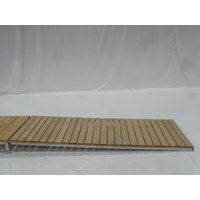 4'X12' Ramp Aluminum-Cedar With Hinge 4'X12' Ramp Aluminum-Cedar With Hinge