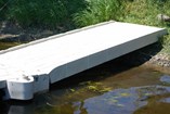 7' Wave Dock Ramp With Hinge