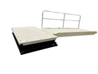 12' Classic Railing For 12' Wave Dock Ramp, 1-1/2