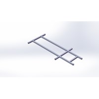 2'X10' SINGLE P.W BOATPORT FRAME