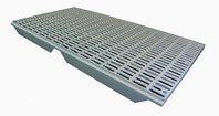 2'x4' Aqua-Dek Decking Panel-Thruflow Beige