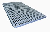 2'X4' Aqua-Dek Decking Panel-Thruflow Gray