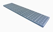 1'x4' Legacy No Tab Decking Panel-Thruflow Gray