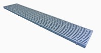 1'X5' Decking Panel-Thruflow Gray