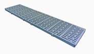 1'X4' Decking Panel-Thruflow Gray