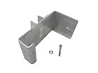 Aluminum Bracket For Mounting 12' Hand Railing to Wave Dock Ramp (Three Needed)