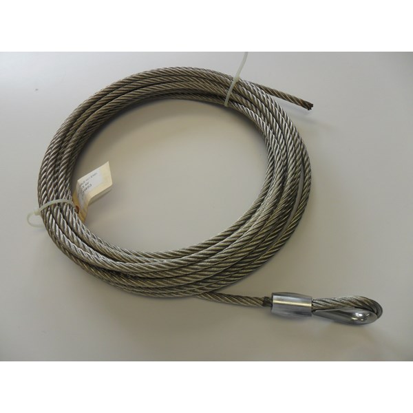 Winch Cable With End (3/8