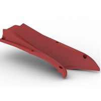 Pro Pontoon Left Entrance Skid Plate