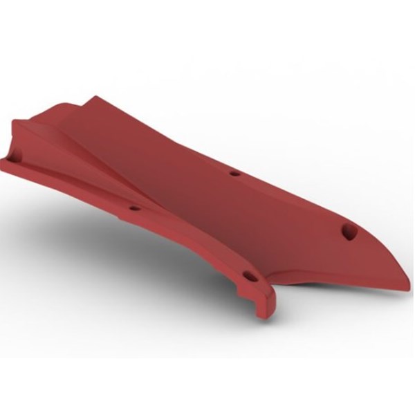 Pro Pontoon Left Entrance Skid Plate