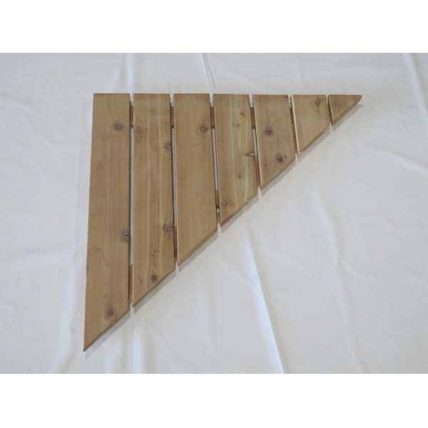 Classic Triangle Panel Cedar (Right)