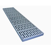 1'x4' Legacy No Tab Decking Panel-Thruflow Gray
