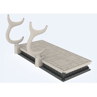 KAYAK RACK KIT-PLASTIC (PAIR)