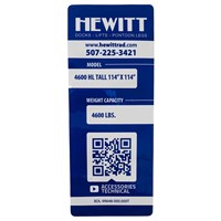 4600# HL Tall (114 4600# HL Tall (114
