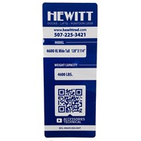 4600# HL Wide Tall (120 4600# HL Wide Tall (120