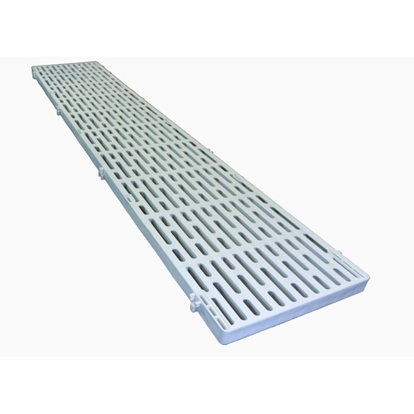 1'X5' Decking Panel-Thruflow White