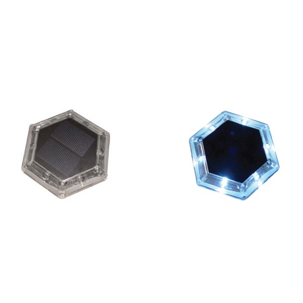 Hexagon Solar Dock Lights (2)