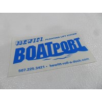 BOAT PORT DECAL STICKER