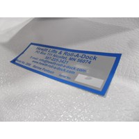 2000# NARROW PONTOON STICKER