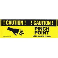CAUTION PINCH POINT