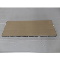 6'X16' Wheel End Only Aluminum-Beige