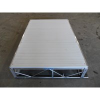 6'X4' Extension Aluminum-White