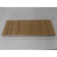 6'X16' Extension Aluminum-Cedar