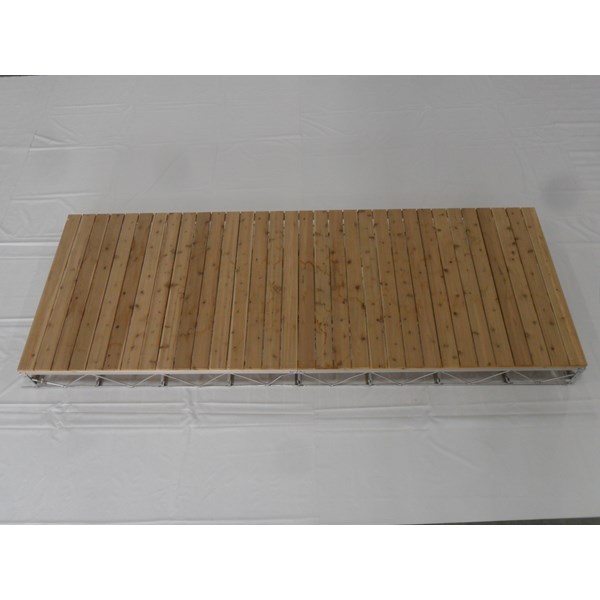 6'X16' Extension Aluminum-Cedar