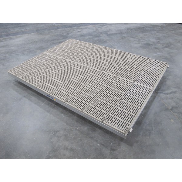 6'X8' Ramp Aluminum-Thruflow Beige Only