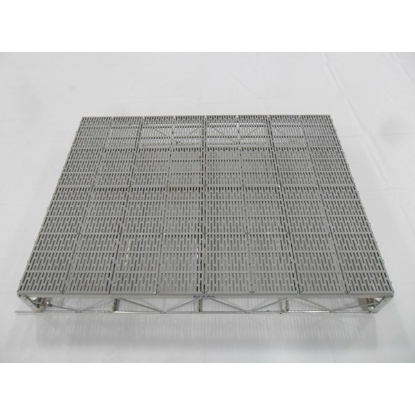 6'X8' Extension Aluminum-Thruflow Gray