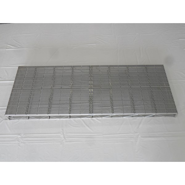 6'X16' Shore End Aluminum-Thruflow Gray