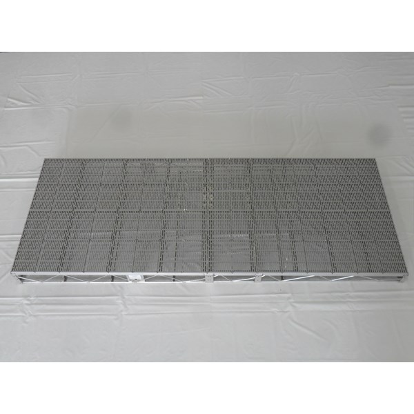 6'X16' Wheel End Only Aluminum-Thruflow Gray