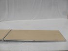 4'X12' Ramp Aluminum-Beige With Hinge