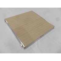 4'X4' Ramp Aluminum-Beige Only 4'X4' Ramp Aluminum-Beige Only