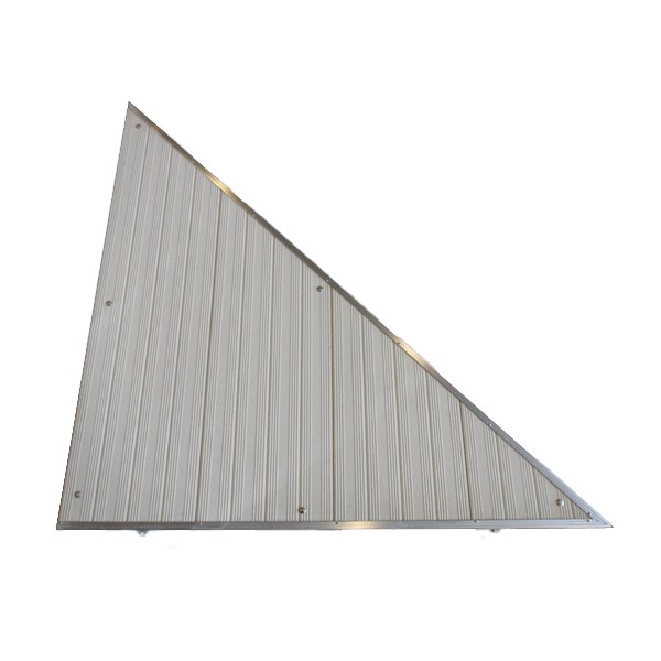 Right Triangle Corner Aluminum-Beige