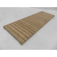 4'X12' Ramp Aluminum-Cedar Only
