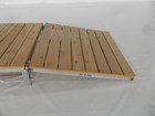 4'X4' Ramp Aluminum-Cedar With Hinge