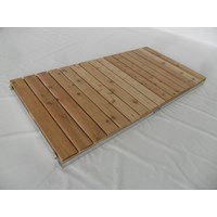 4'X8' Ramp Aluminum-Cedar Only