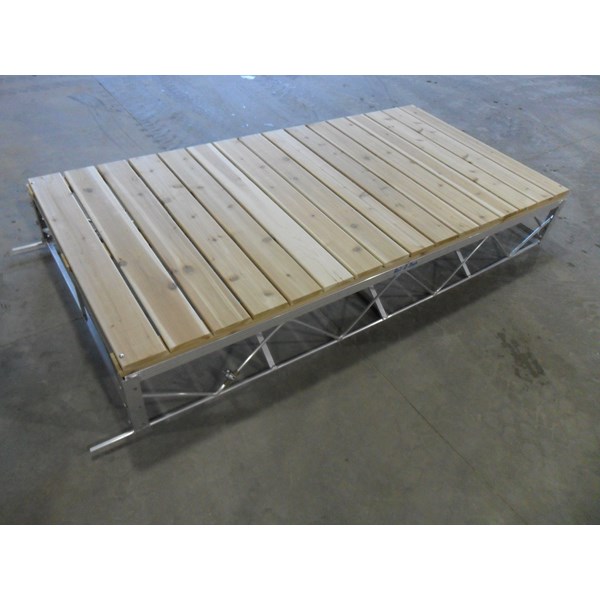 4'X8' Extension Aluminum-Cedar