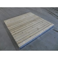 8'X8' Swim Platform Aluminum-Cedar Only 8'X8' Swim Platform Aluminum-Cedar Only