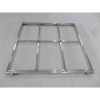 4'X4' Ramp Aluminum-No Deck (For Thruflow) Only