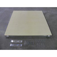 4'X4' Ramp Aluminum-Skidguard With Hinge