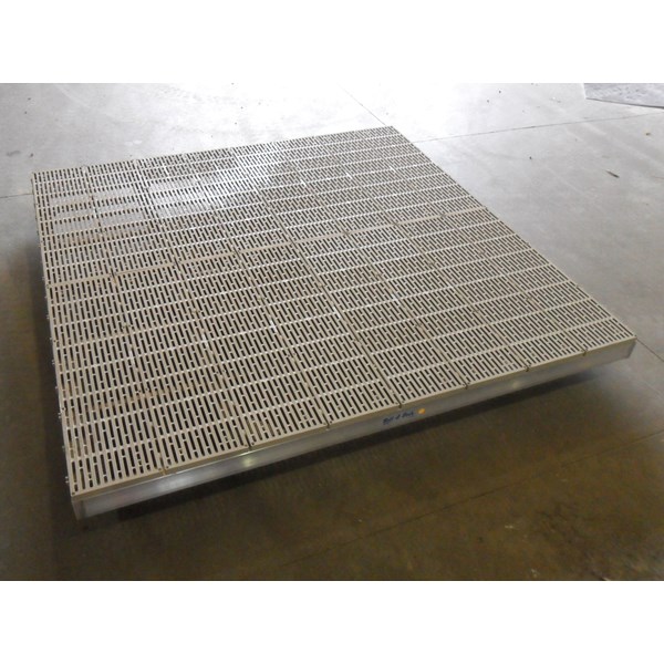 8'X8' Swim Platform Aluminum-Thruflow Beige Only