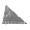 Right Triangle Corner Aluminum-Thruflow Beige