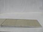4'X12' Ramp Aluminum-Thruflow White With Hinge