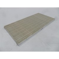 4'X8' Ramp Aluminum-Thruflow White Only 4'X8' Ramp Aluminum-Thruflow White Only